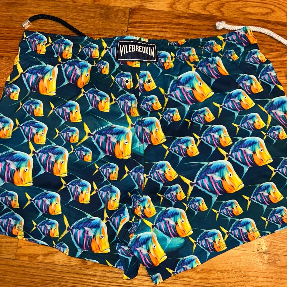 Vilebrequin Fish Print Swim Shorts